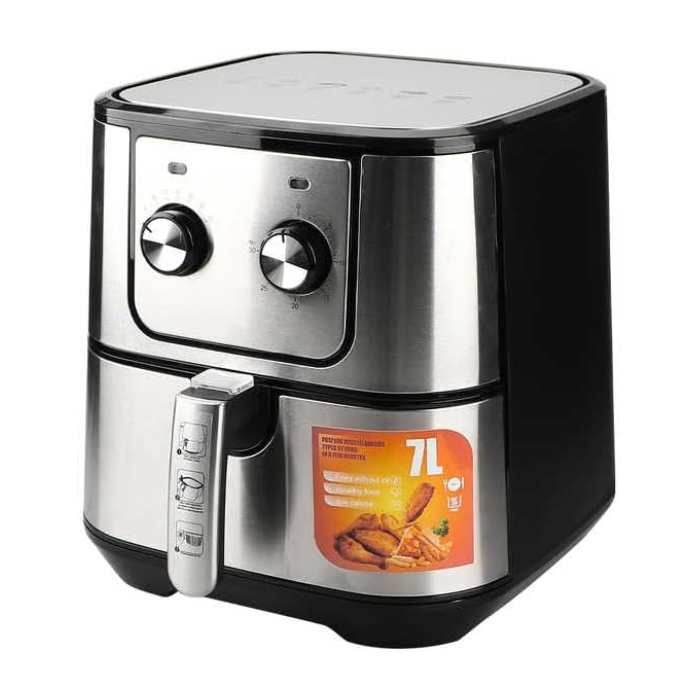 RAF Air Fryer,R.5319,8L 1700W,Black*Silver: Buy Online at Best Price in  Egypt - Souq is now