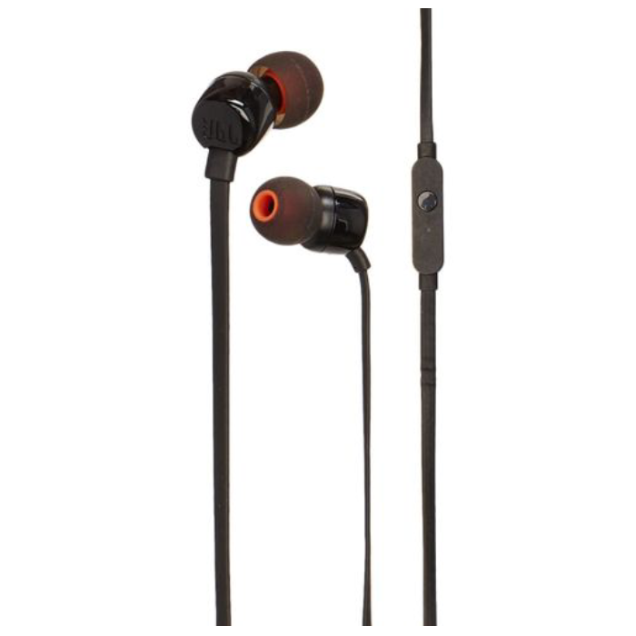 JBL Tune 110 In-ear Stereo Headphones Black