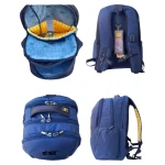 CAT Laptop Backpack15.6 Inch USB Port With Cover Blue KH303