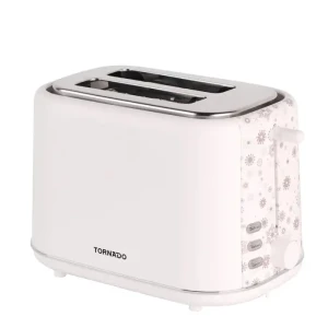 TORNADO Toaster 2 Slices 720-850 Watt   White  TT-852-C