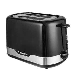 TORNADO Toaster 2 Slices  850 Watt Black TT-852-B