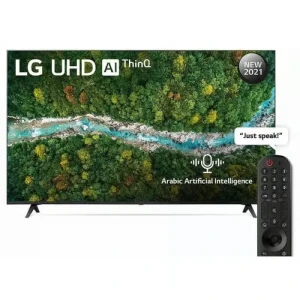 LG 65-Inch 4K UHD Smart Tv with Built-in Receiver- 65UP7760PVB