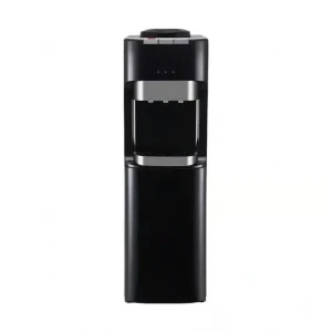 Fresh Water Dispenser 3 Taps Hot Cold Warm With Built-in Refrigerator and Cup Holder Black  FW-16BRBH