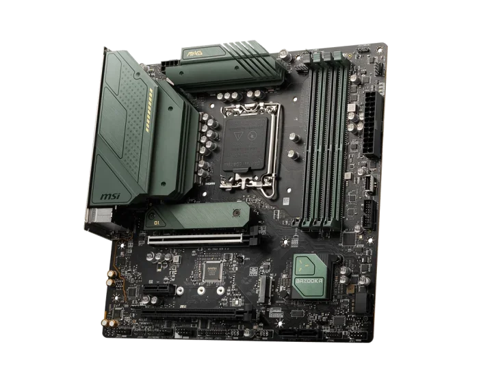 MSI MAG B660M BAZOOKA DDR4 LGA 1700 Micro ATX Motherboard