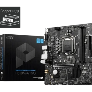 MSI H510M INTEL PRO Supports DDR4 Memory up to 3200 Max MHz Motherboard