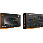 COUGAR PURI TKL RGB Wired Gaming Keyboard Black