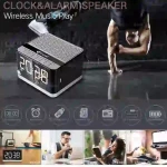KISONLI G8 Clock Bluetooth Portable Speaker