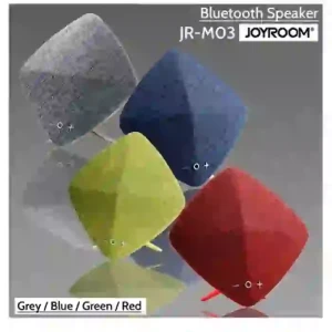JOYROOM, JR-M03, Portable Fabric Design Bluetooth Stereo Speaker