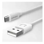 Usams 5V 2A Micro USB Fast Charging Data Cable White (1m)