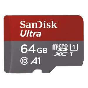 SanDisk Ultra 64GB microSDXC UHS-I card SDSQUAR-064G-GN6MA