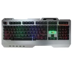 2B  Multimedia Metal Gaming keyboard With 3 Background Colors