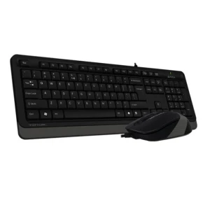 A4tech F1010  Multimedia  wired Keyboad &amp; Mouse Combo Grey