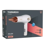 TORNADO Hair Dryer With 3 Speeds White TDY-21FW