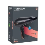 TORNADO Hair Dryer 2300 Watt With Touch Sensor and 2 Speeds - Black - TDY-23TB