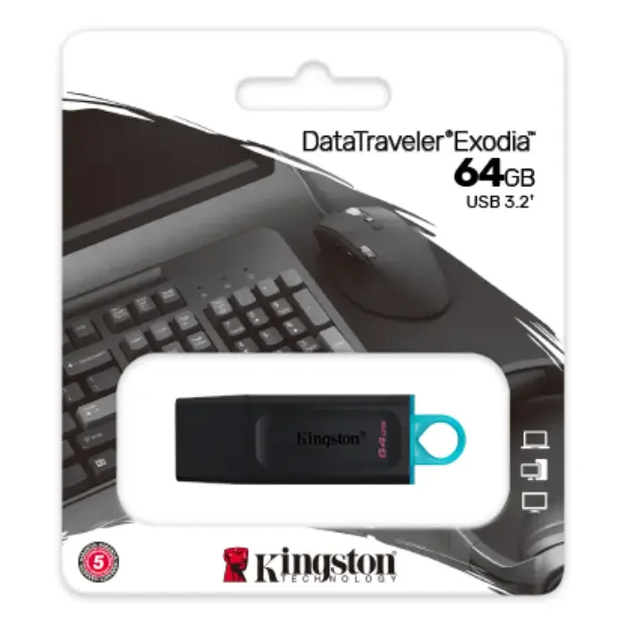 KingSton DataTraveler Exodia USB Flash Drive64GB- DTX/64GB