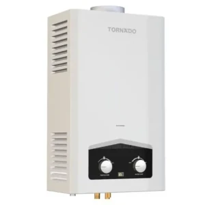 TORNADO Gas Water Heater 10 Litre Digital For Natural Gas White GHM-C10BNE-W