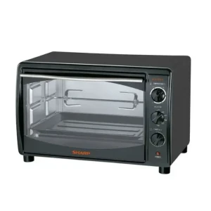 SHARP Electric Oven 42 Litre  1800 Watt With Grill and Fan Black   EO-42K-2