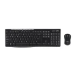 Logitech MK270 Full-Size Wireless Keyboard and Mouse Combo