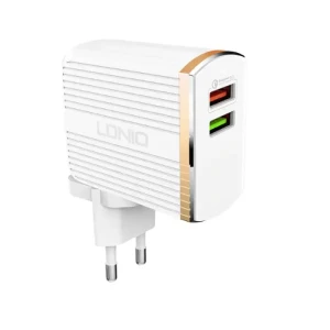 LDNIO A2502Q Quick Wall USB Charger  MICRO