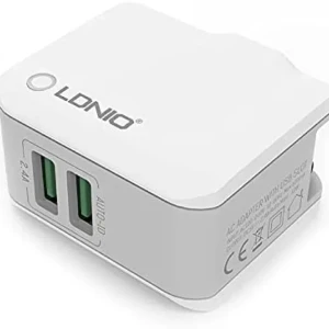 LDNIO  A2203 Type C Travel Fast Charger with 2 USB Ports
