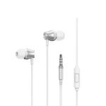 Remax RM-202 Wired 1.2 Meter Earphones White
