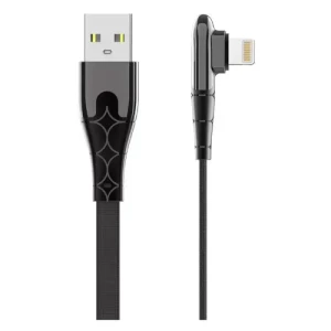 LDNIO LS582 Charging 2.4A Cable For Lightning 2M BLACK