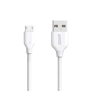 ANKER A8132H21 Charging Cable USB To Micro 1 Meter 12 Watt White