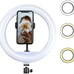 YQ320 Modes Ring LED Light 12Inch with Remote Control and Screw Holder for Mobile