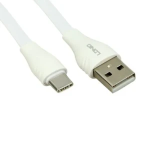 LDNIO LS553 USB Type-C Mobile Fast Charging 3M Cable 2.1 A White