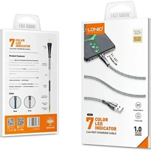 LDNIO LS461 Mobile Cable Fast Charging USB to Type-C 1M