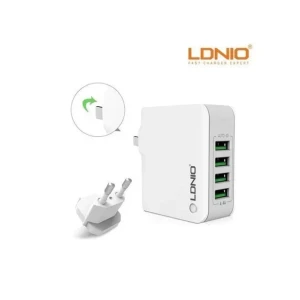 LDNIO A4403 4USB Fast Charger with Cable Type C