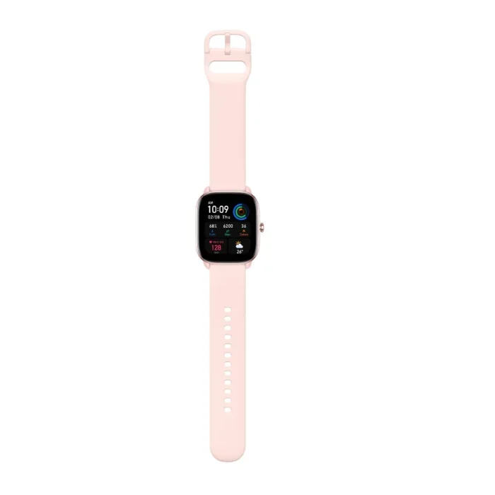 Amazfit GTS 4 Mini Bluetooth Flamingo Pink Smartwatch NEW