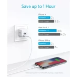 Anker A2620L22 PowerPort Dual-Port Wall Charger 12W White
