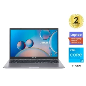 ASUS X515EA-BQ003W Laptop, 15.6-inch FHD (1920 x 1080), Intel Core i3, 4GB DDR4, 256GB PCIe SSD, Intel UHD Graphics, Windows 11 Home, Slate Grey