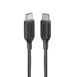 Anker A8852H11 PowerLine III USB-C to USB-C 2.0 Cable 3ft 1Meter - Black