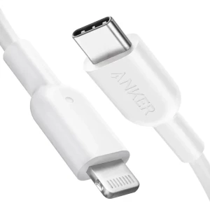 Anker A8832H21 USB C to Lightning 1 Meter Cable  White