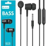 CELEBRAT G13  Super Bass Wired Earphone - Black