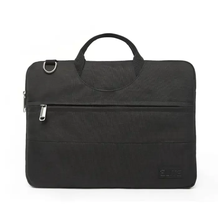 Elite 14 inch Laptop Case Protective Sleeve With Hand Strap  Black