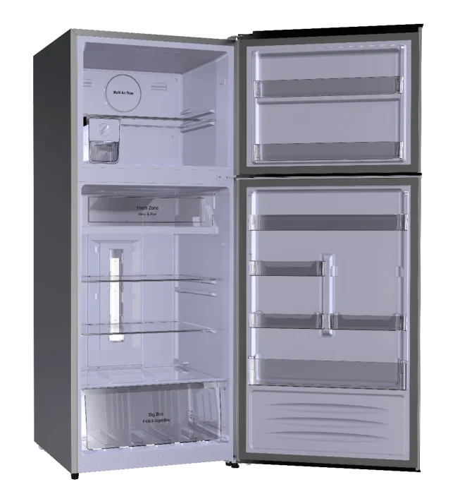 Fresh Refrigerator FNT-M580 YT, 471 Liters Stainless, 500010658