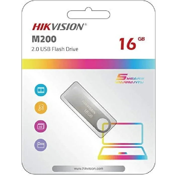 HIKVISION 16 GB 2.0 USB Flash Drive - HS-USB-M200 STD-16G-EN