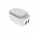 LDNIO  A2205 Wall Charger with Night Light and 2 USB with Type-C Cable