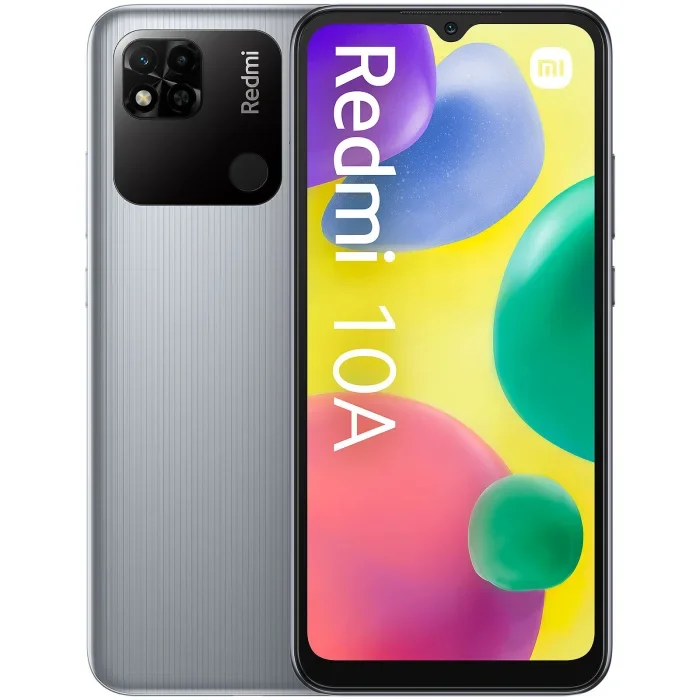 XIAOMI Redmi 10A Mobile 3GB 64GB Dual SIM 4G LTE Chrome Silver