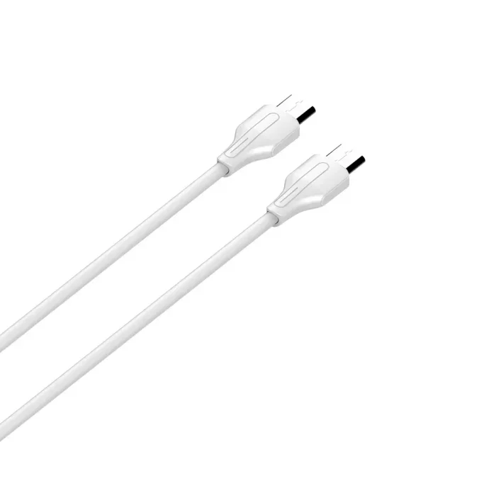 LDNIO LC122-C, Fast Charging Cable Type-C TO Type-C 2Meters 65W - White