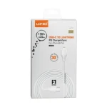 LDNIO LC122-I charging Cable TYPE-C TO Lightning 2Meters 30W  White