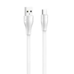 LDNIO Ls551 USB Type-C Mobile Fast Charging 1M Cable 2.1 A White