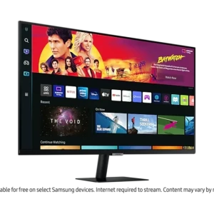 Samsung 32-inch 4K Monitor with Smart TV Experience - LS32BM700UMXZN