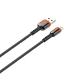 LDNIO LS591 Fast USB Lightning Charging Data Cable 1M  Black