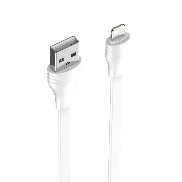 LDNIO LS551 USB to Lightning Mobile Fast Charging 1M Cable 2.1 A – White
