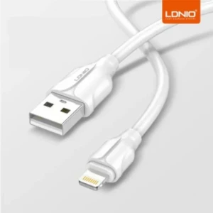LDNIO LS372 Lightning High Speed Charging 2M Cable White