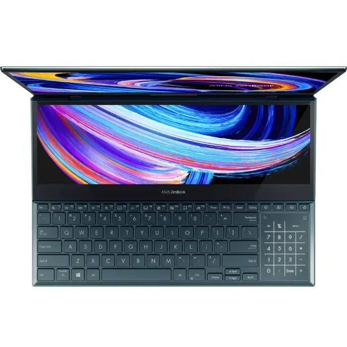 Asus Zenbook Duo 14 UX482EG- HY007W Laptop 14.0-inch FHD Touch Intel Ci7-1165G7 16GB RAM 1TB SSD GeForce MX450 2GB Win11 90NB0S51-M004A0 Blue